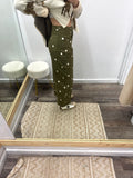 Polka Dot Barrel Pants