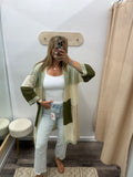 Patch Pocket Long Cardigan