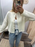 Confetti Button Down Sweater