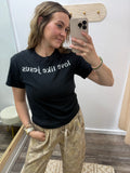 Love Like Jesus - Black Tee