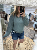 Ash Jade: Half Zip Pullover