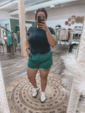 Jade: Scuba Shorts