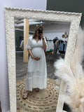 White: Paradise Maxi Dress