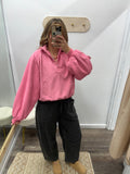 Piper Pullover - Bubblegum Pink