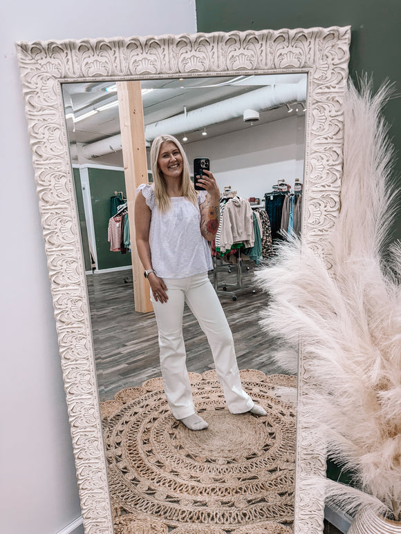 Flutter Sleeve Blouse