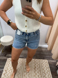 Embroidered Risen Shorts