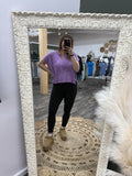Lavender Brooklyn Top