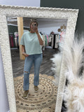 Mint: Boxy Terry Top