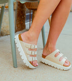 Platform Sandal - 3 Strap