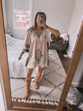Boho Baby Doll Dress