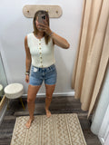 Embroidered Risen Shorts