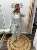 Heather Grey: Butter Pajama Set