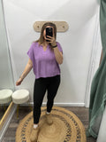 Lavender Brooklyn Top