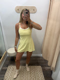 Lined Romper - Yellow