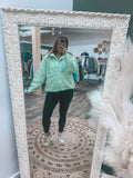 Seafoam: Snap Sherpa Jacket
