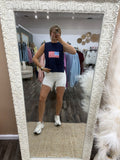 American Flag Sweater Top