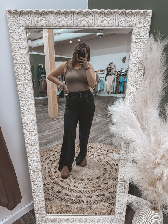 Black: Trouser Pants
