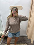 Long Sleeve - Brown Striped