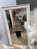 Aztec & Plaid Shacket Jacket Coat