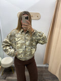 Camouflage Zip-up Jacket