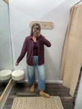 Lewis Shirt - Burgundy