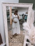 White: Paradise Maxi Dress