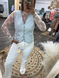 Light Denim Vest