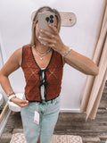Copper Tie Vest