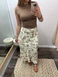 Western Midi Skirt