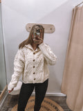 Cable Knit Sweater Cardigan