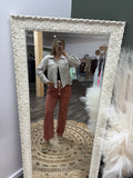 Distressed Corduroy Jacket