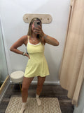 Lined Romper - Yellow