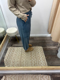 Cozy Seam Joggers - Blue