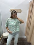 Mint: Boxy Terry Top
