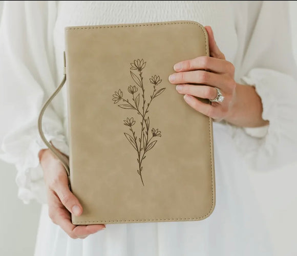 Floral Bible Case