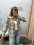 Lewis Shirt - Pink Taupe Plaid